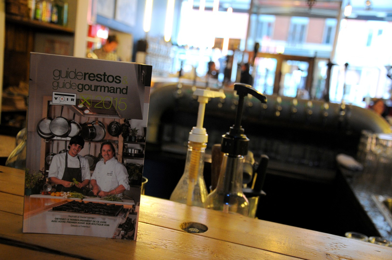 Le Temps d'une Pinte dans le Guide Restos Voir 2015
