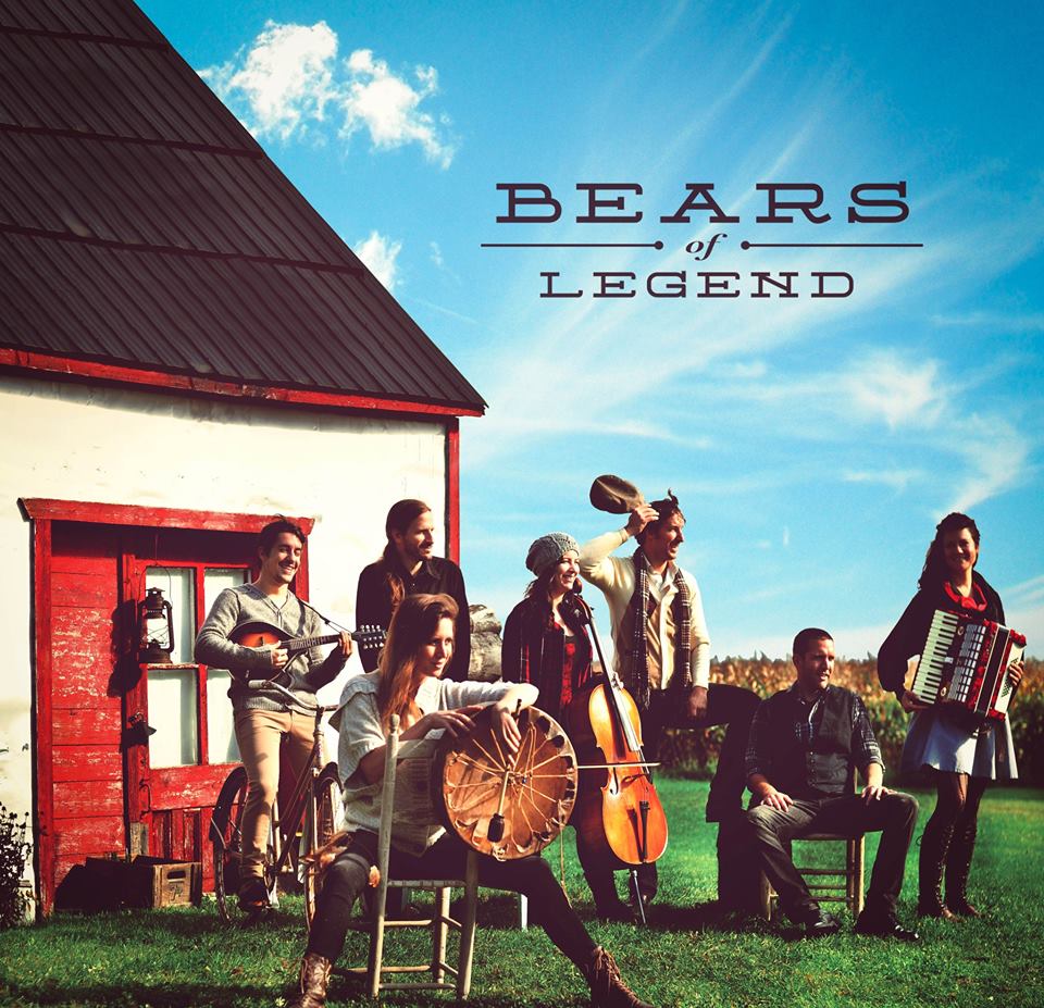 Le groupe Bears of Legend.