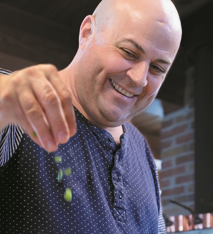 Le chef Nicolas Moreau.