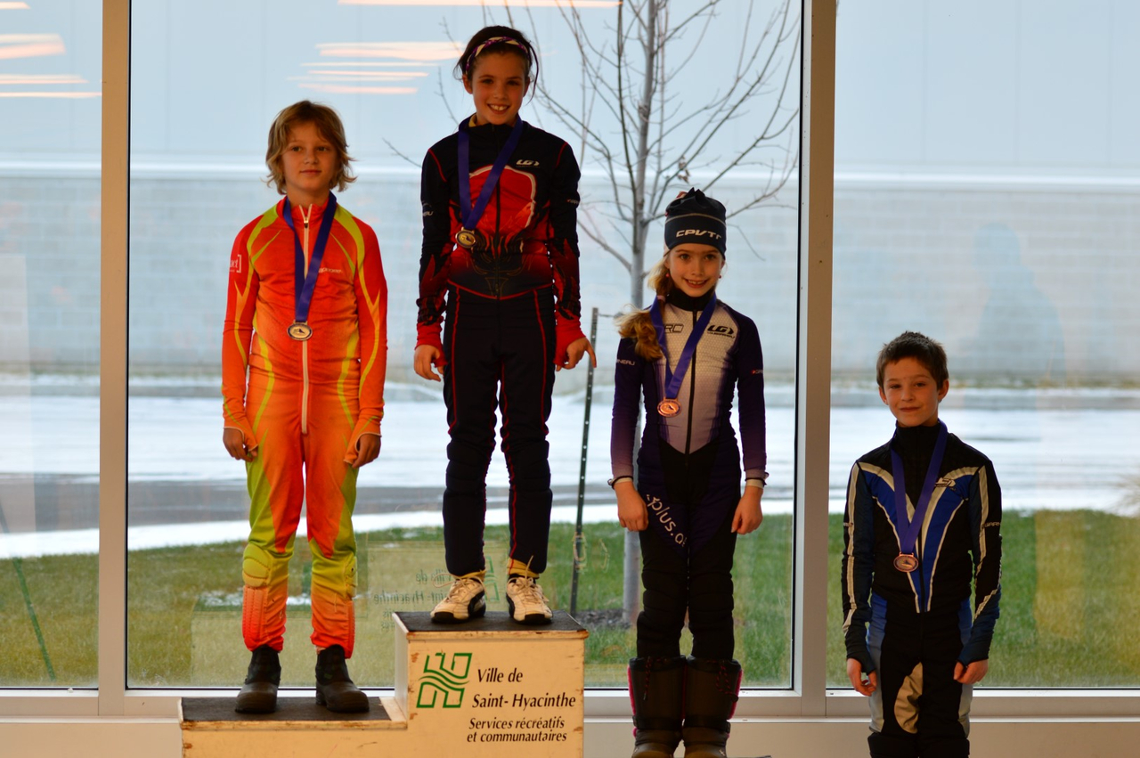 Laurianne Arsenault (OR), Moïra Tilaman (BRONZE).