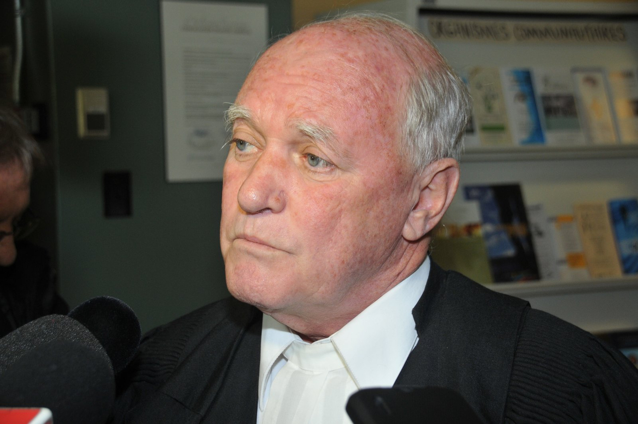 Me Denis Lavigne, avocat de Gabrielle Fréchette.
