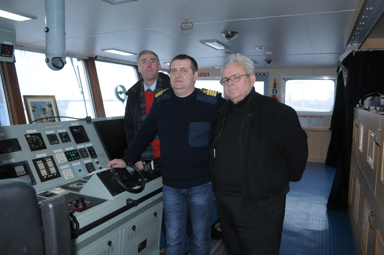 Le M/V Goldeneye est le 1er navire au port de Trois-Rivières