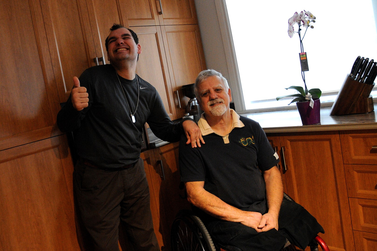 Francis et Alain Doiron, membres fondateurs de la Coopérative de solidarité Les Trois Berges.