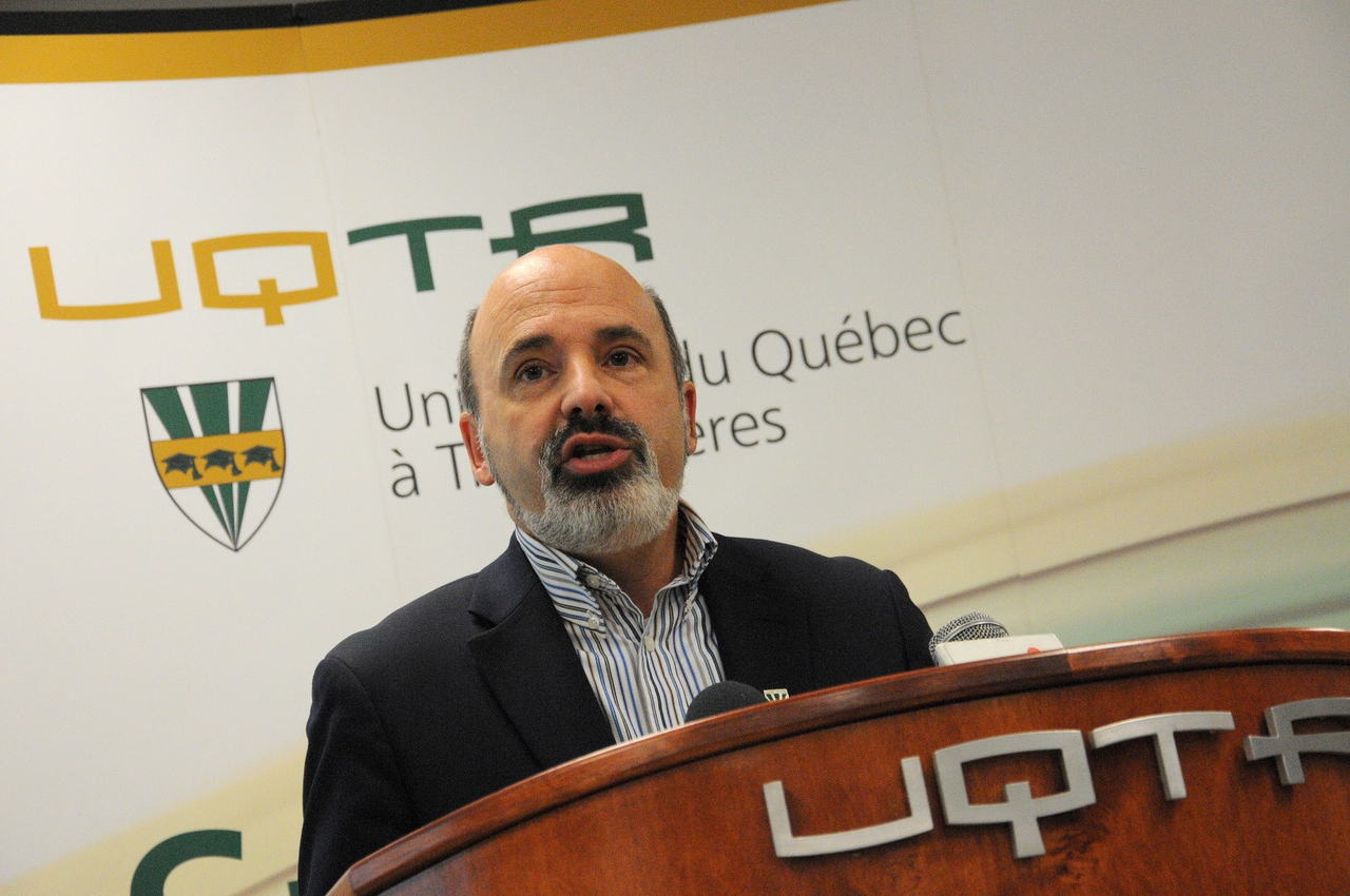 Le vice-recteur aux études et à la formation de l'UQTR, Sylvain Delisle.