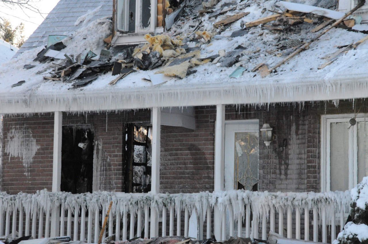 Incendie rue Jean-Pierre, janvier 2015.