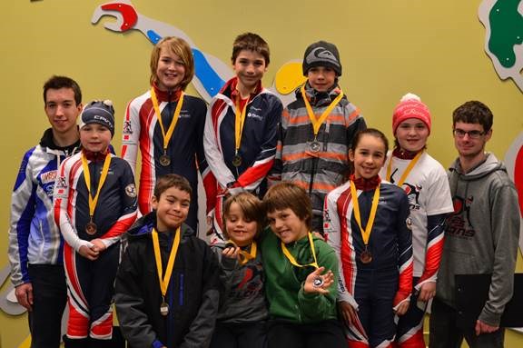 Dernière compétition régionale de la saison : 11 podiums  