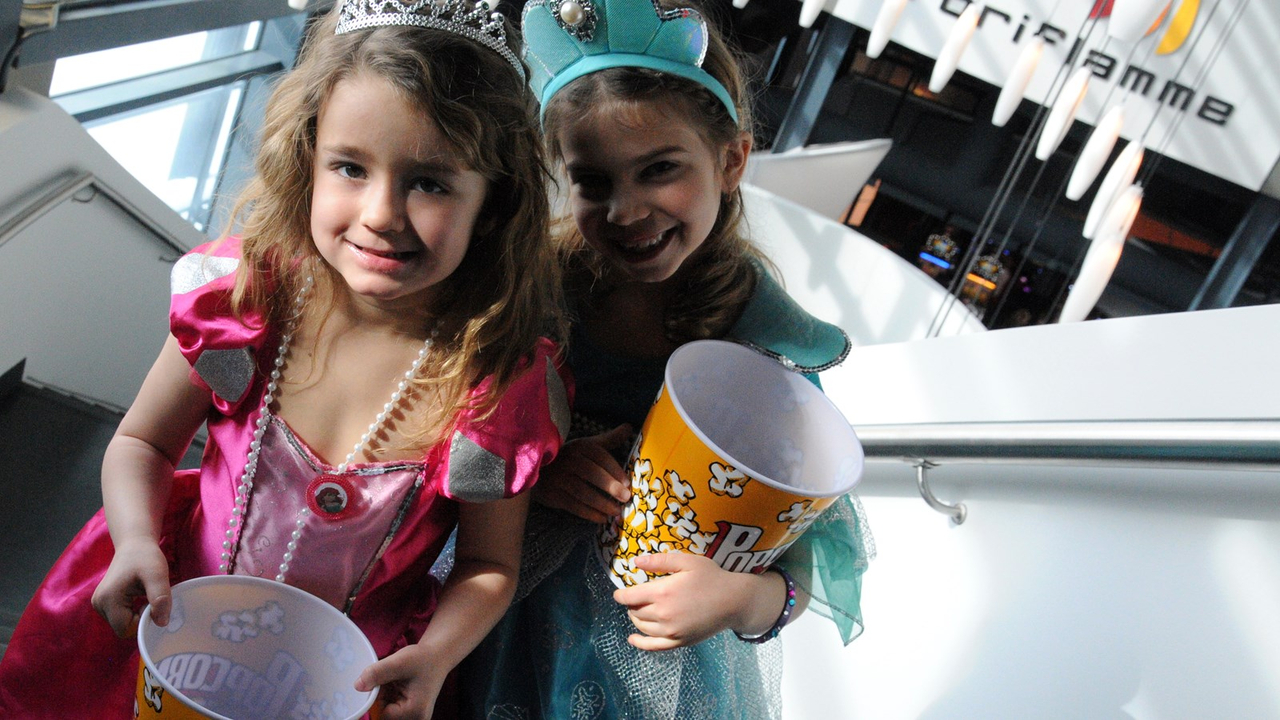 Amika et Samuelle, deux princesses de Trois-Rivières.
