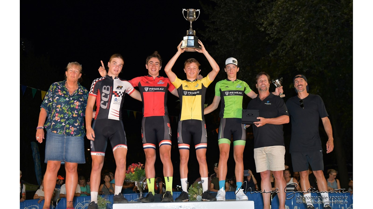 Mathias Guillemette s’impose même aux Mardis Cyclistes de Lachine