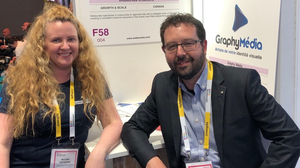 Mylène Raymond et Éric Joly, font partie des entrepreneurs ayant participé à la mission économique.