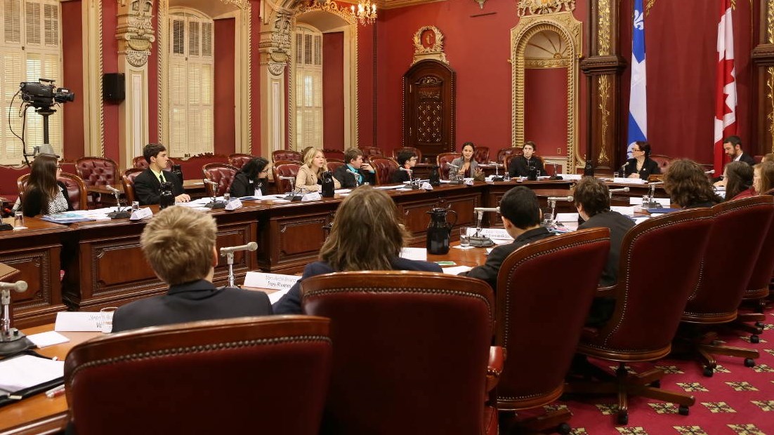 Archives du Parlement des jeunes.