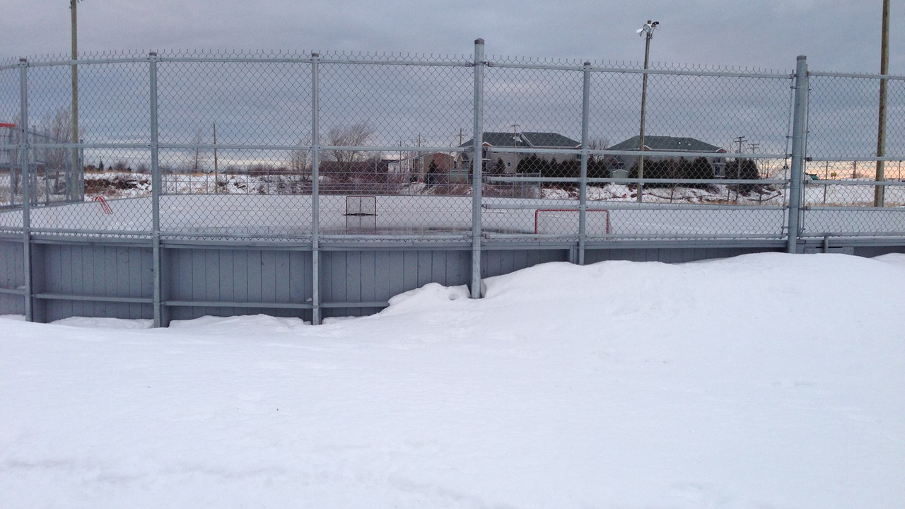 Les patinoires fermées