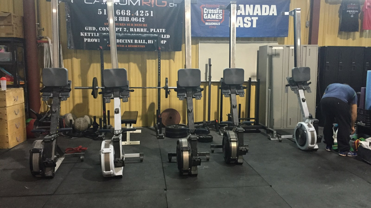 Tous les mouvements Crossfit peuvent être pratiqués dans les installations du Crossfit Rimouski.