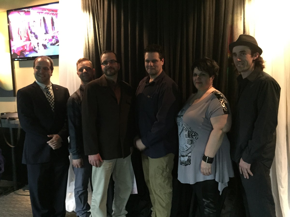 Quelques-uns des finalistes au prochain Gala Reconnaissance.