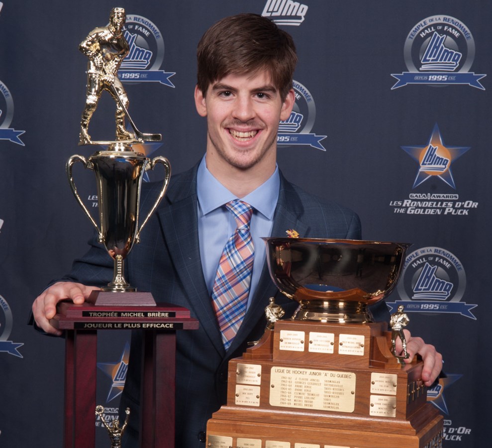 Conor Garland, des Wildcats de Moncton, a été phénoménal cette saison en récoltant 35 buts et 94 mentions d'aide pour 129 points. Il a aussi cumulé un différentiel de +21.