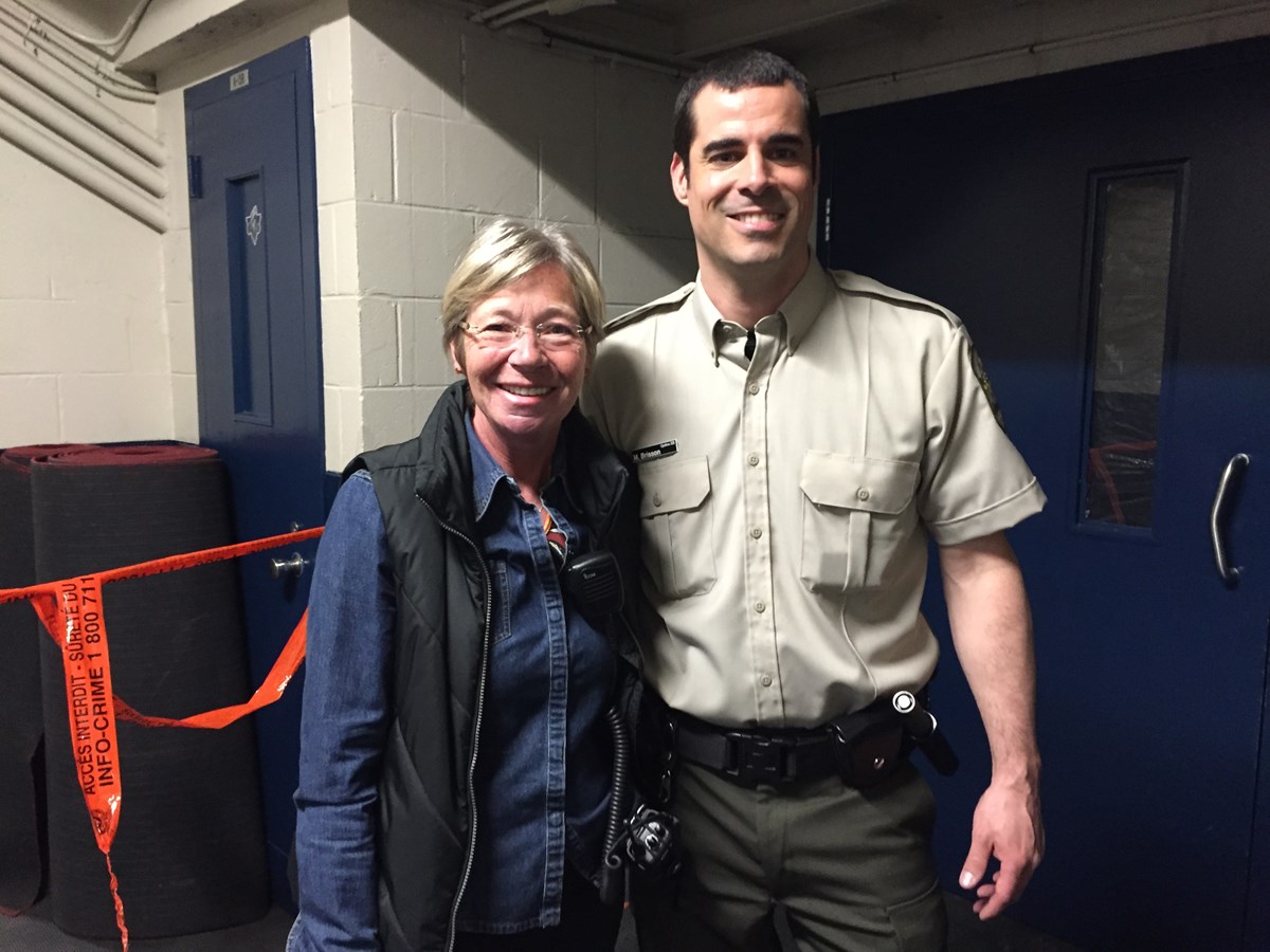 Chantal Joubert et Martin Brisson du Comité I.M.P.A.C.T. 2015.