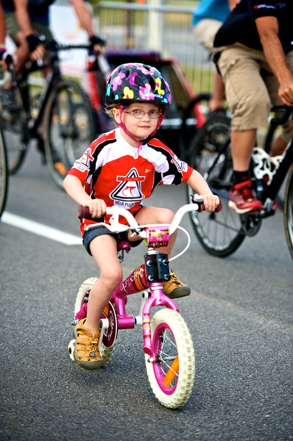 Le tour des petits permettra aux jeunes de découvrir le vélo dans le cadre d'un événement d'envergure.