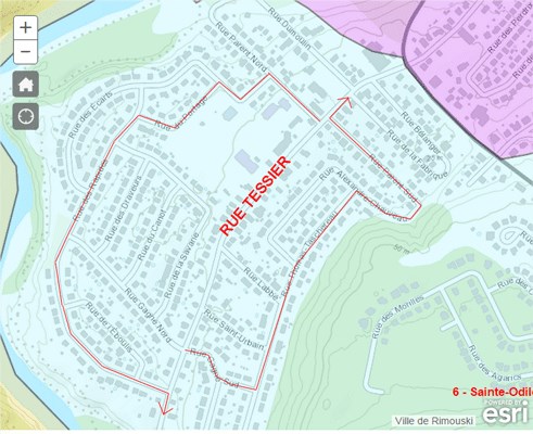 Travaux dès lundi dans le secteur de la rue Tessier