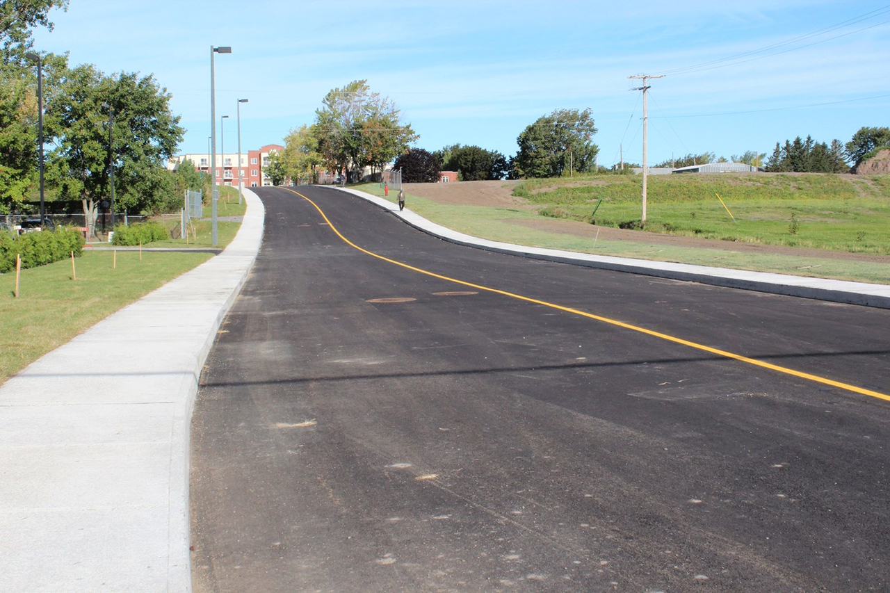Ouverture du nouveau tronçon de l'avenue Belzile