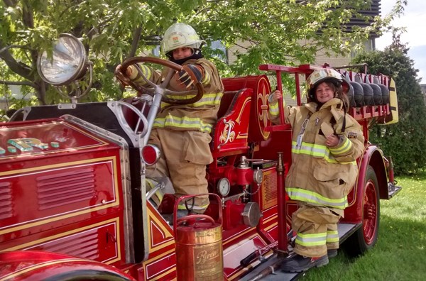 Le 7 octobre, les gagnants du concours «Pompiers d'un jour» pourront enfiler l'uniforme des grands. Une belle journée en perspective!