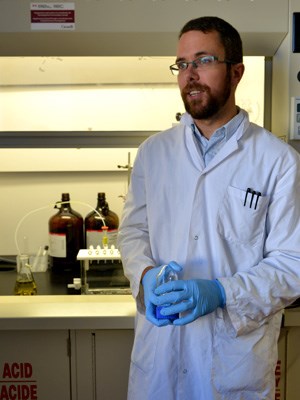 Alexandre Palardy est étudiant à la maîtrise en océanographie.