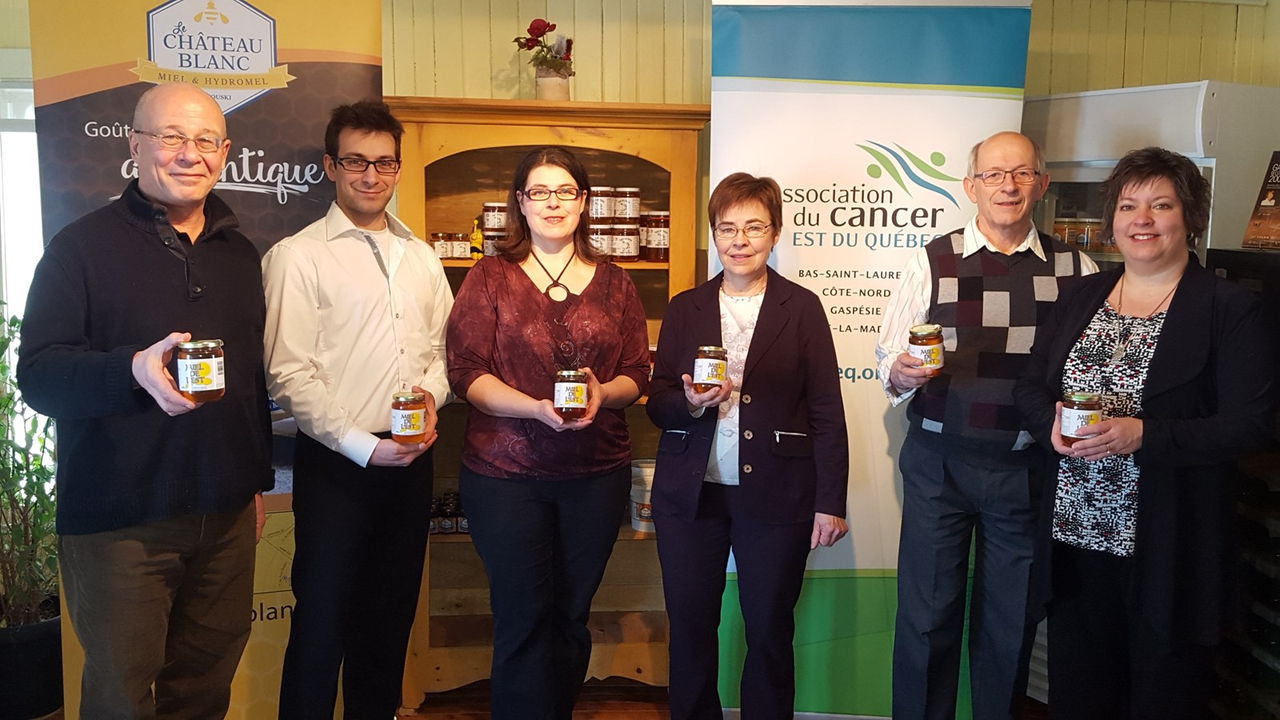 L'entente avec le Château Blanc est une première pour l'Association du cancer de l'Est du Québec, une première qui fera des petits selon le président de l'Association, Daniel Bénéteau. 