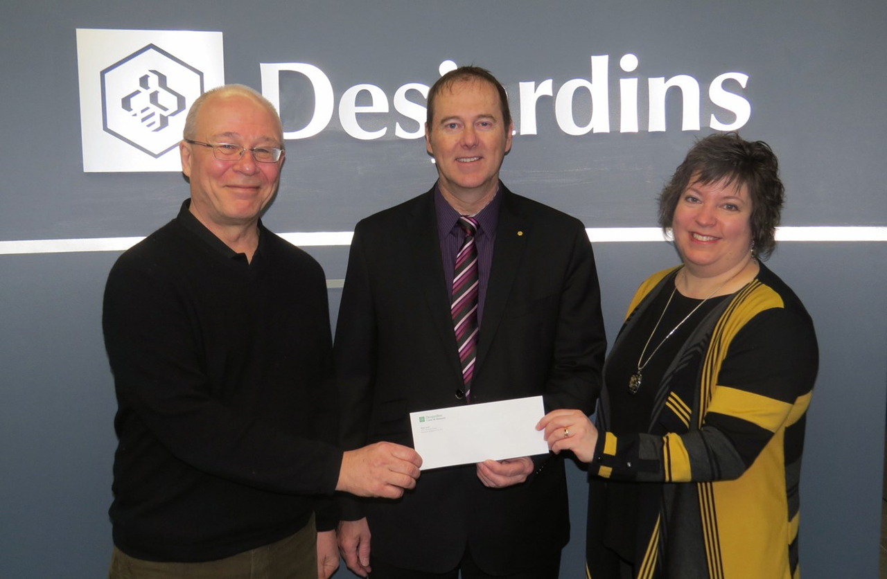 La Caisse Desjardins de Rimouski et Desjardins Assurances remettent 16 000 $ à l’Association du cancer de l’Est du Québec