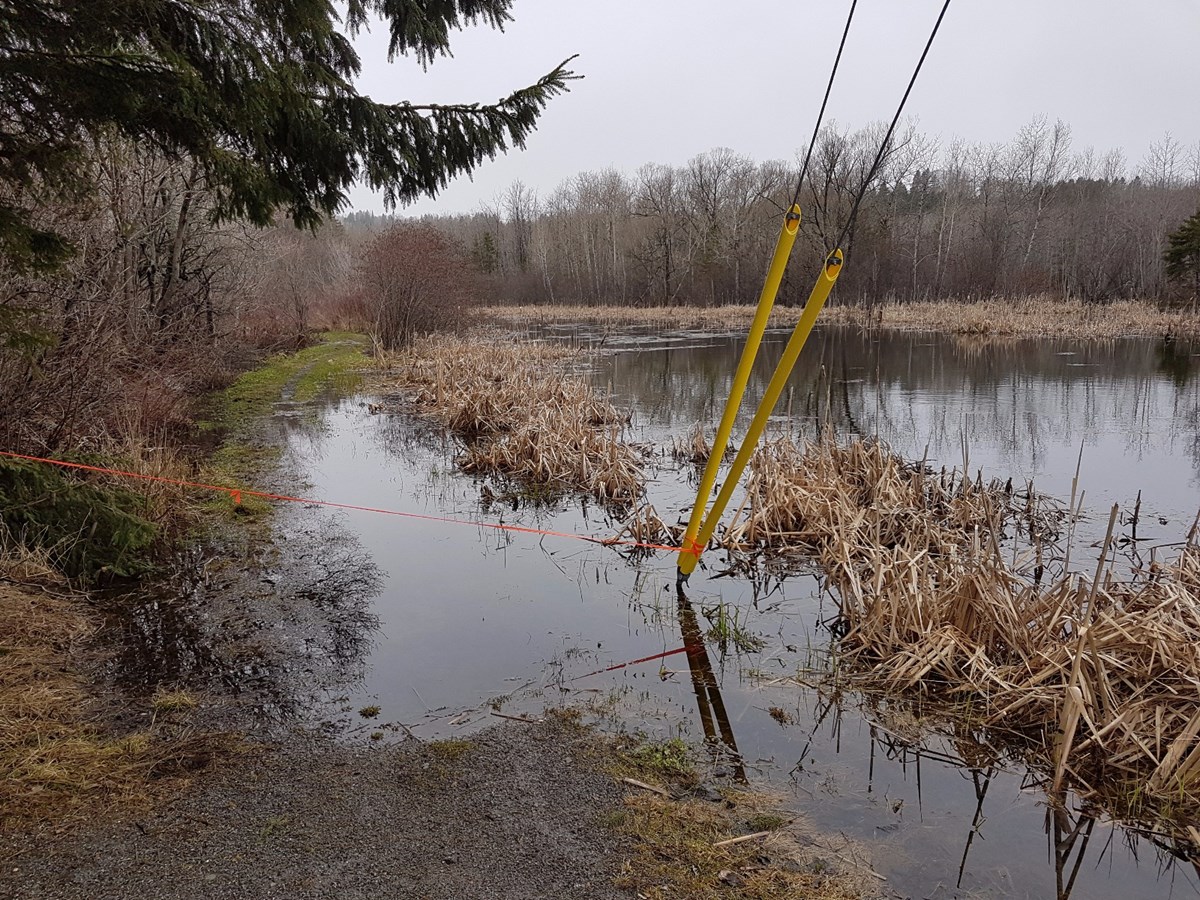 Fermeture du sentier L'Éboulis et du sentier Le Draveur