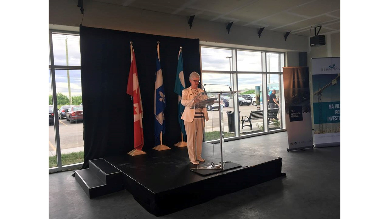 Édifice La Centrale : phase 1 d’un pôle commercial de 55 M $ à Beauharnois