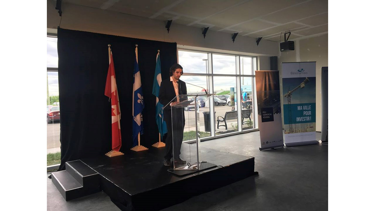 Édifice La Centrale : phase 1 d’un pôle commercial de 55 M $ à Beauharnois