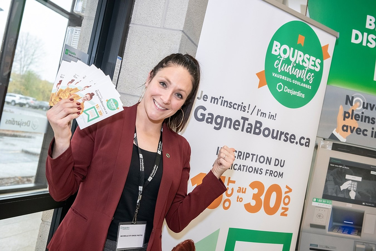 Desjardins est au coeur de la réussite scolaire des Vaudreuil-Soulangeois