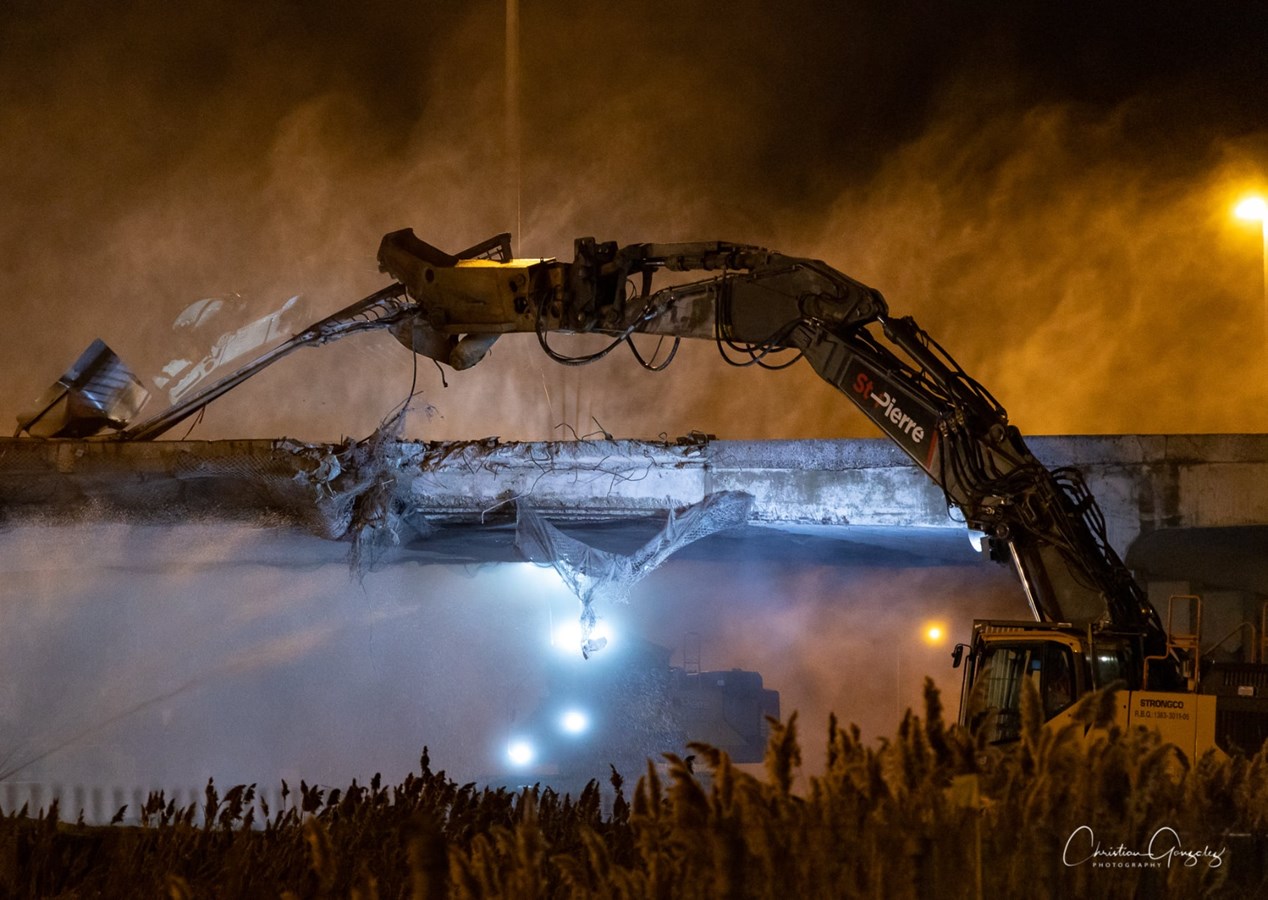 Le viaduc du chemin des Chenaux n'est plus