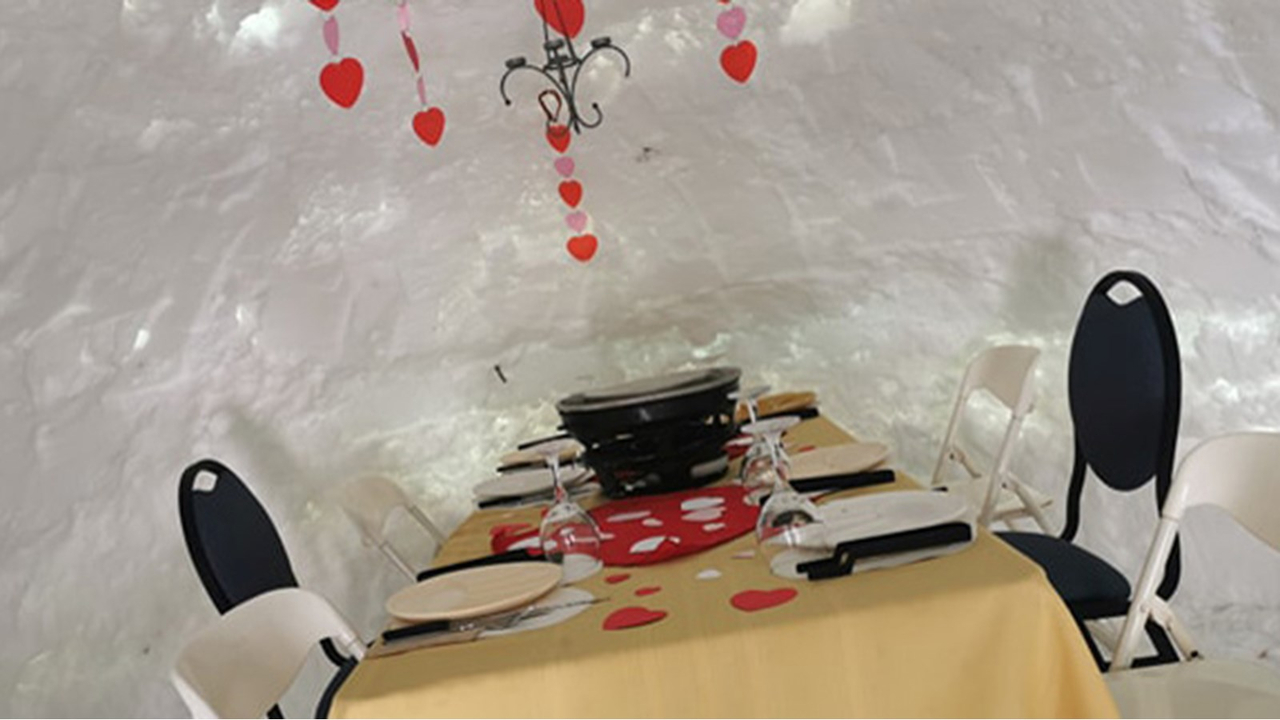 Une St-Valentin unique pour un couple de Les Cèdres