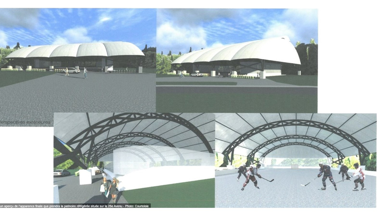 Un toit pour la patinoire réfrigérée de Saint-Zotique en octobre prochain