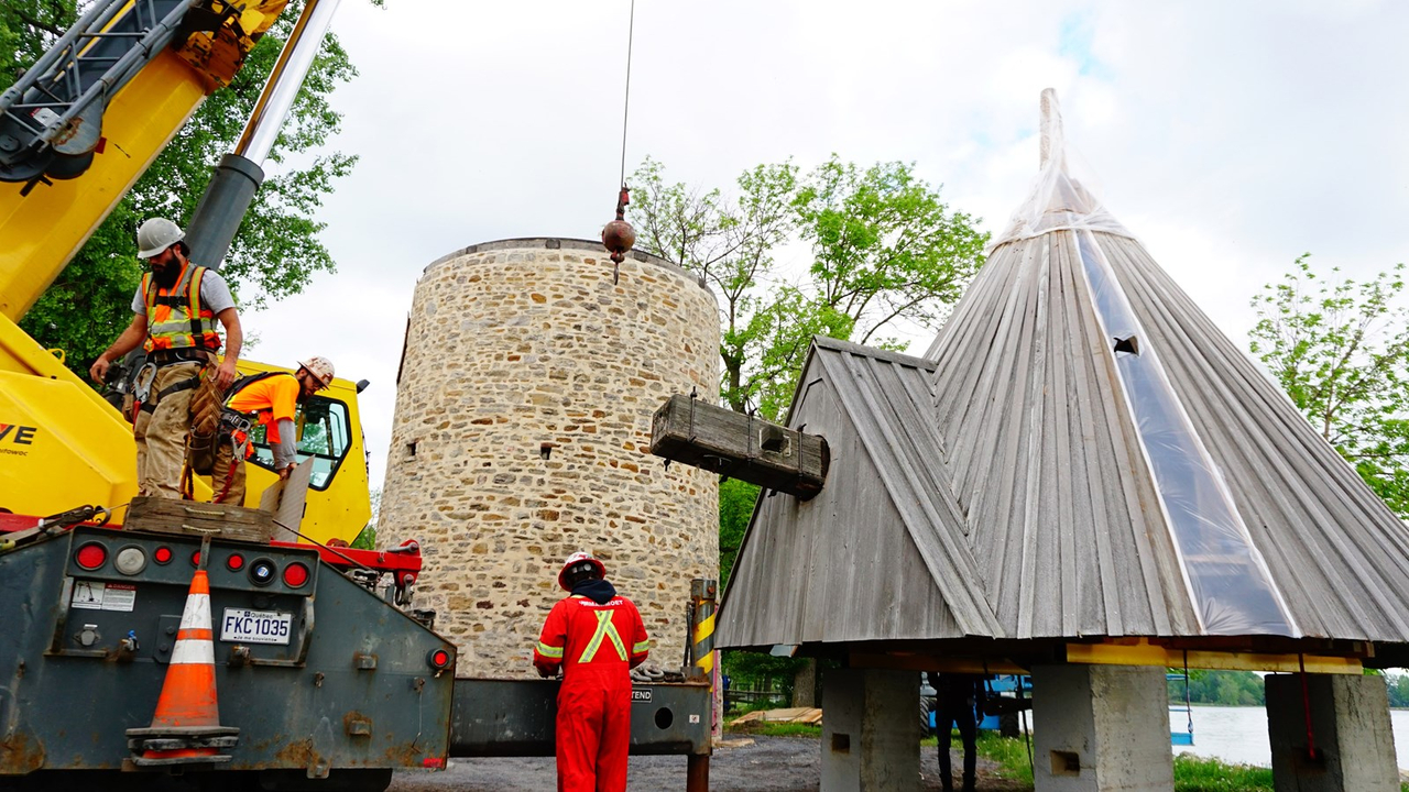 Travaux historiques à la Pointe-du-Moulin de Notre-Dame-de-l’Île-Perrot
