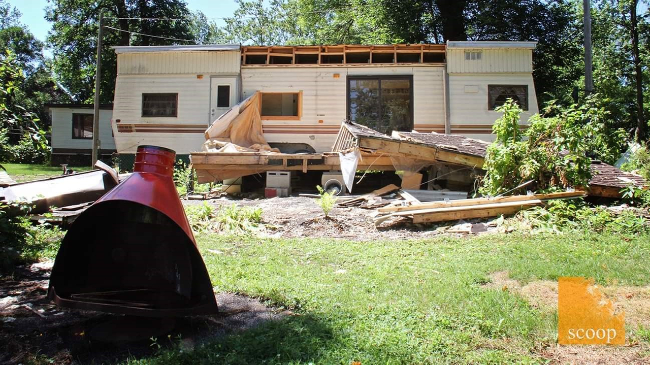 Un site de camping laissé à l’abandon à Coteau-du-Lac