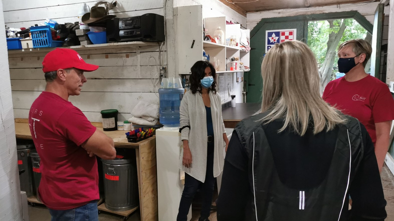 Visite de Dominique Anglade dans Vaudreuil-Dorion