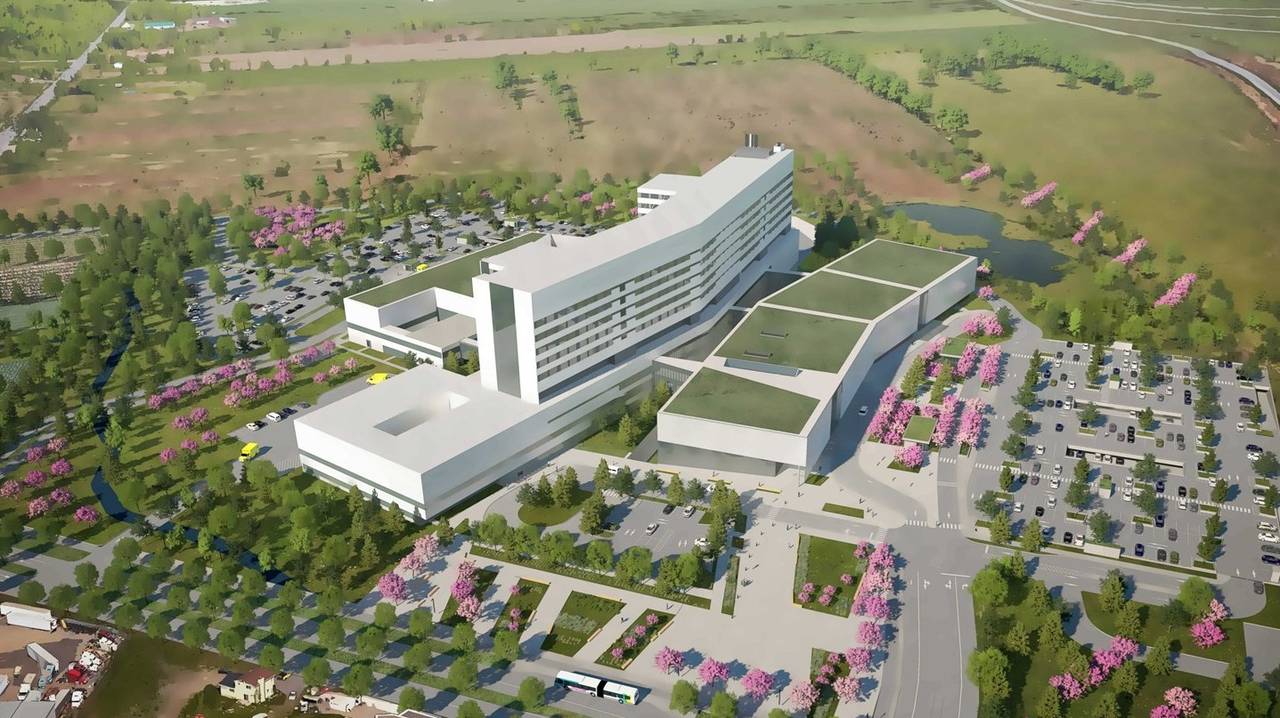 Dévoilement des maquettes du futur hôpital