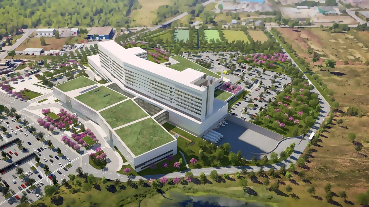 Dévoilement des maquettes du futur hôpital