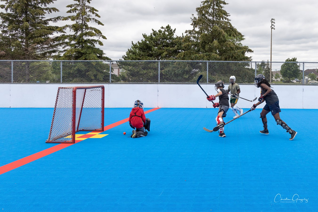 Un plateau de Dek Hockey qui fait des heureux dans Vaudreuil-Dorion