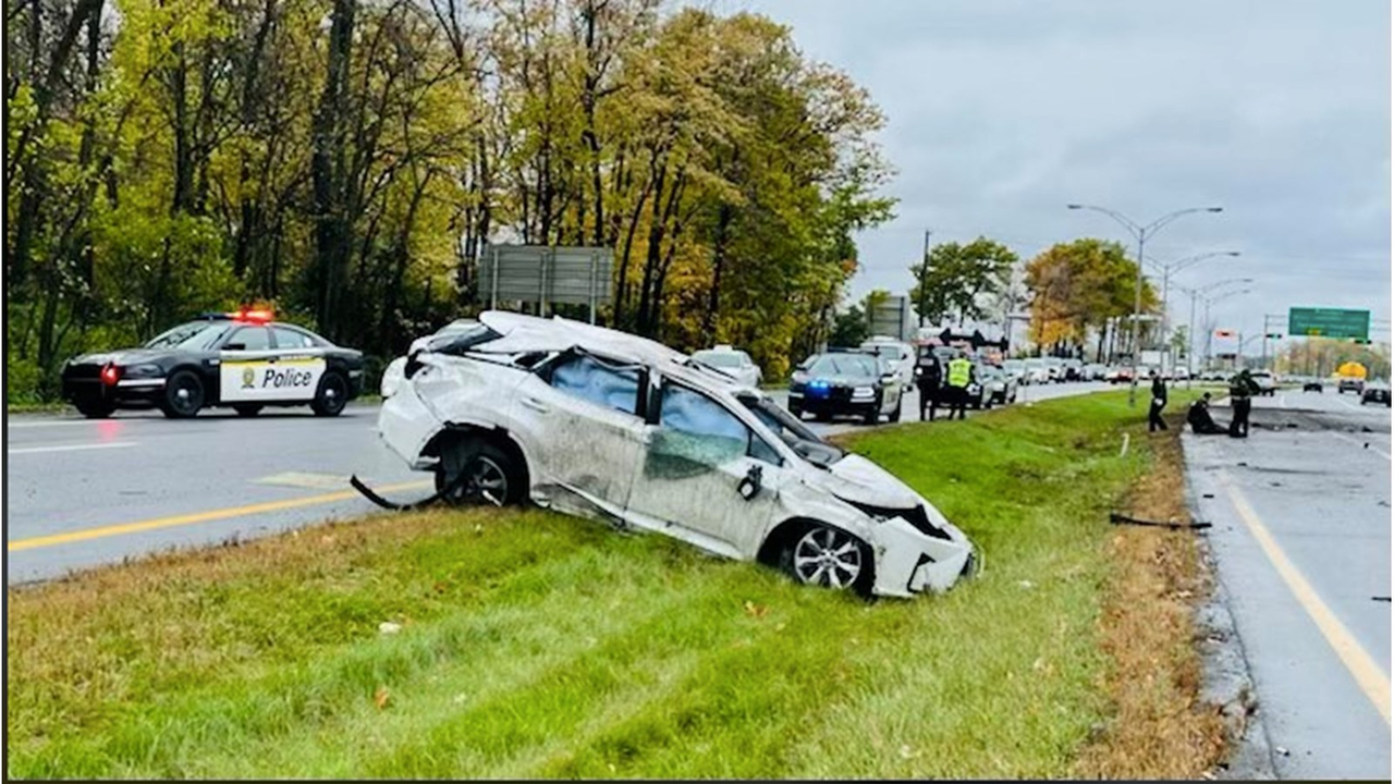 Un blessé léger à la suite d'une poursuite à haute vitesse sur l'autoroute 20 