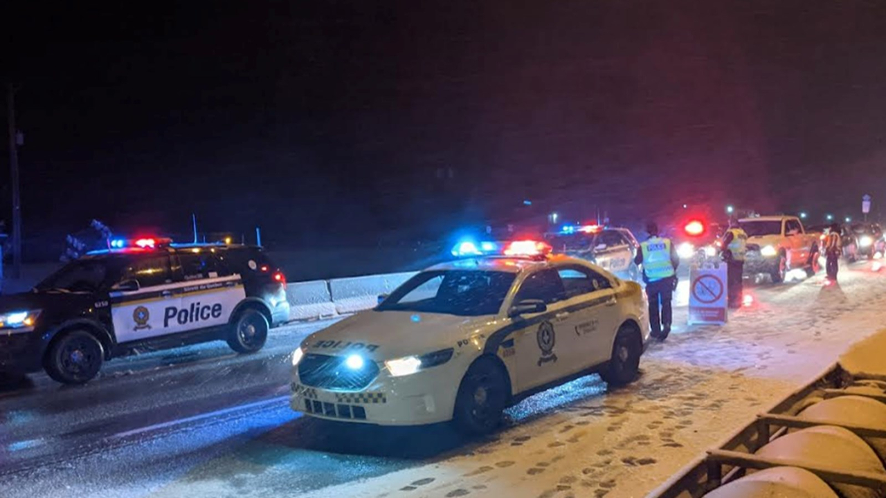 ONC Alcool-Drogues: une première opération tenue sur le pont Monseigneur-Langlois