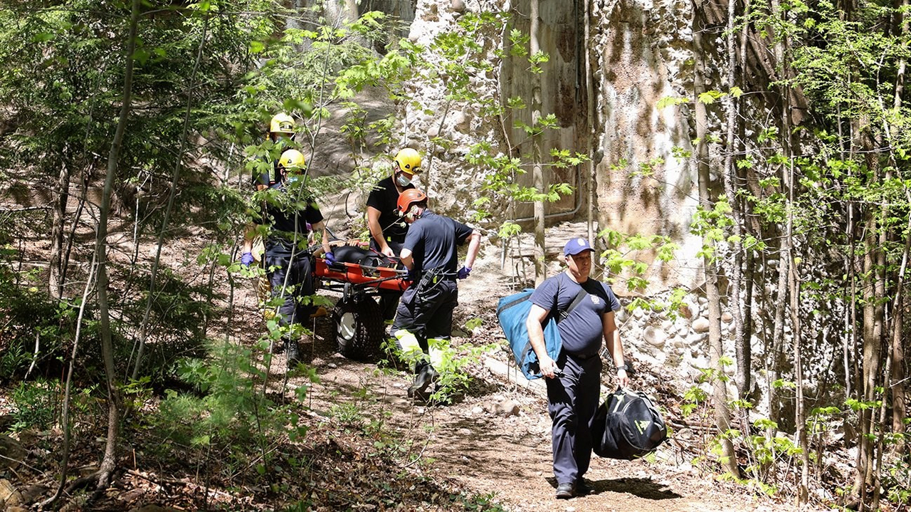 Une randonneuse secourue par les pompiers de Rigaud