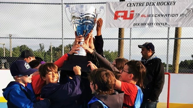 Saint-Lazare accueillait la Coupe du Suroît de Dek Hockey