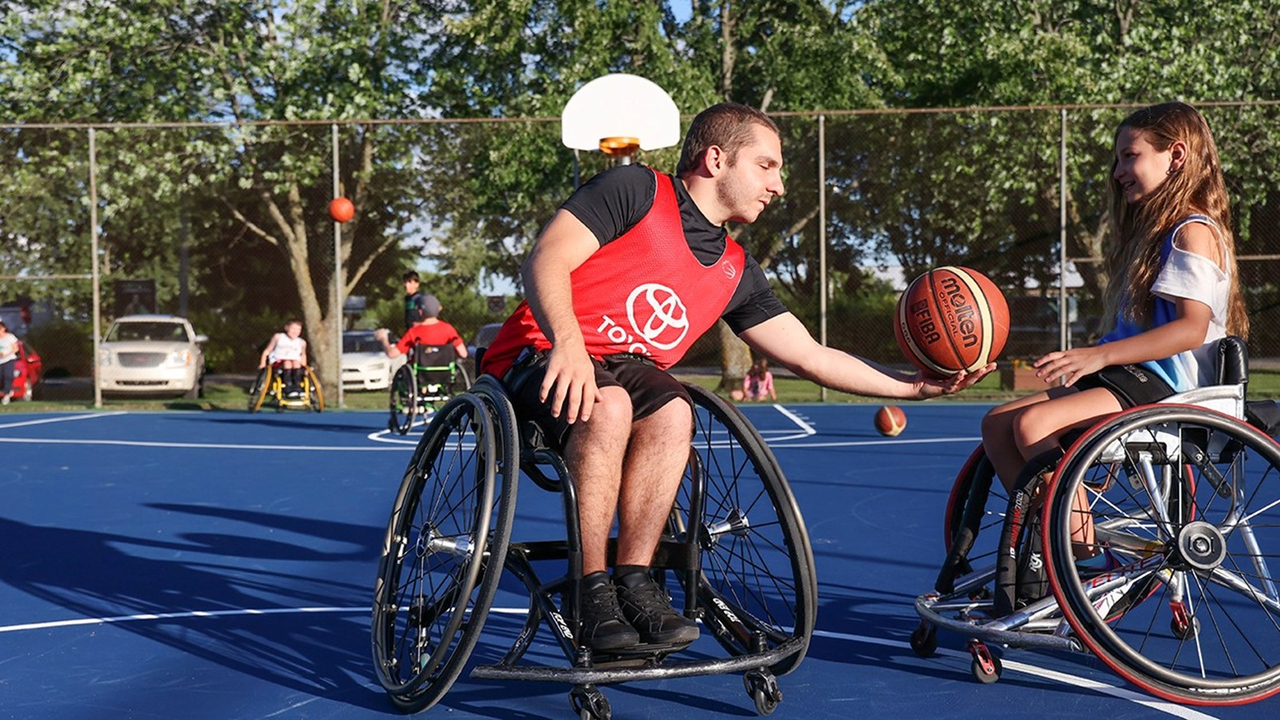 Du basketball sur roues cet été à Saint-Clet