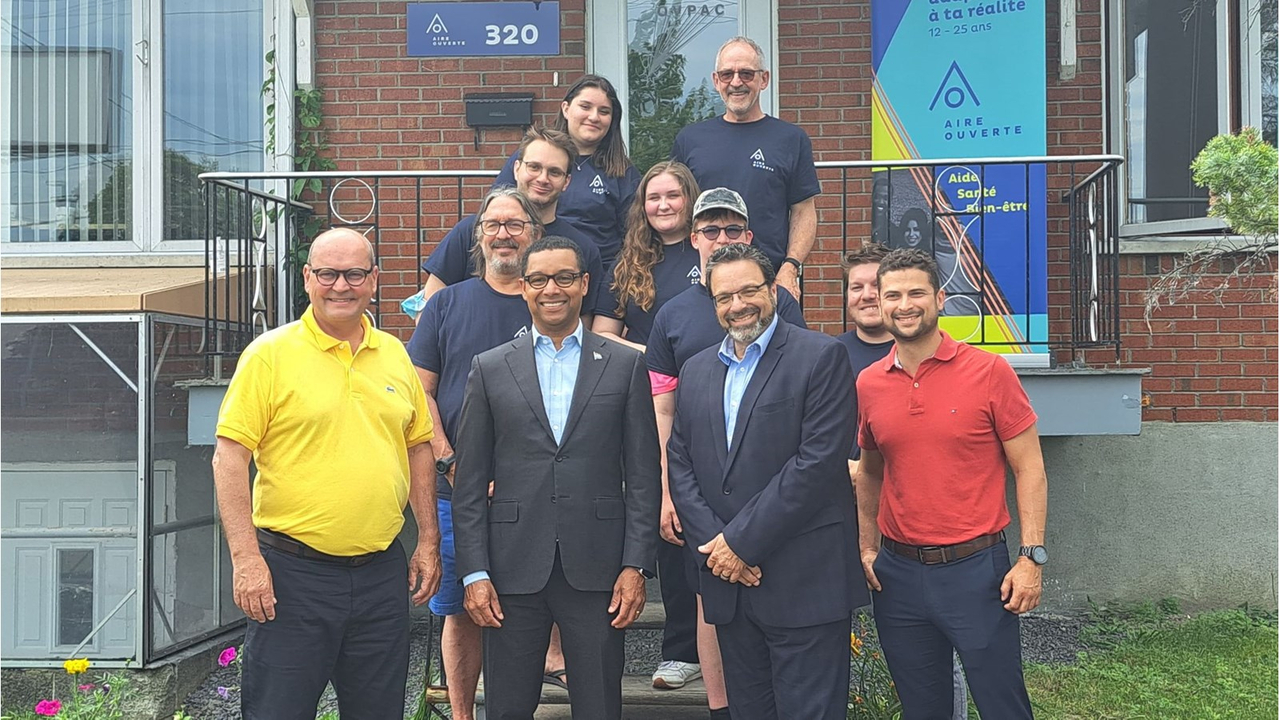 L'Aire ouverte pour les 12-25 ans est officiellement ouverte à Salaberry-de-Valleyfield