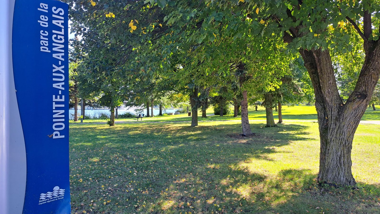 Le parc de la Pointe-des-Anglais abrite quelques itinérants qui dorment dans des tentes