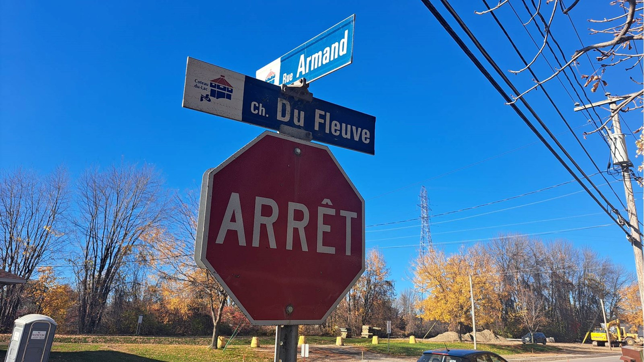 Travaux à venir sur le chemin du Fleuve Ouest