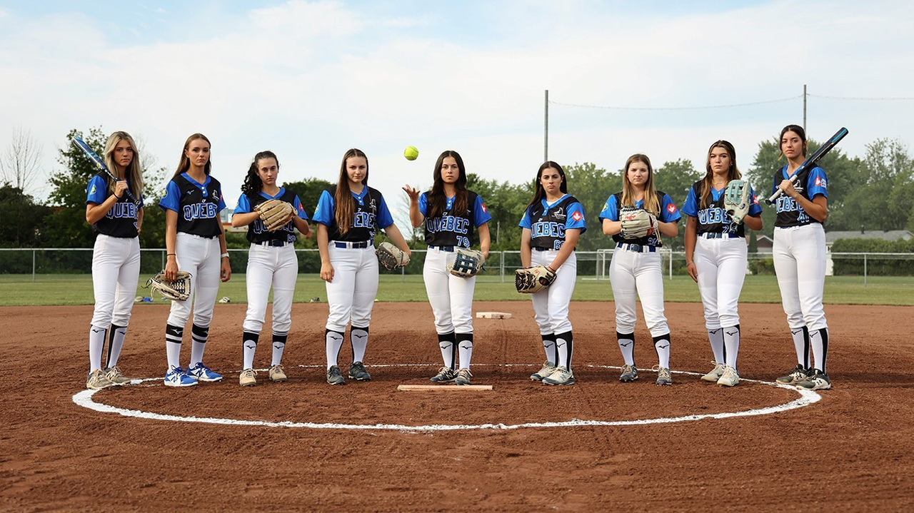 6 août 2022 : Une Team Québec de Softball à l'accent très local