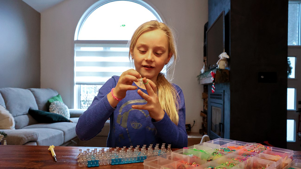Une petite fille au grand coeur