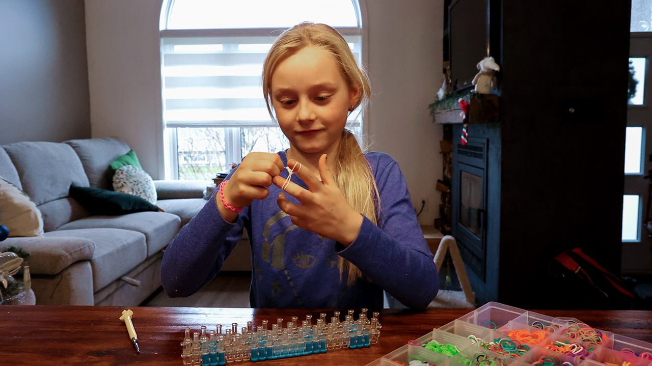 Une petite fille au grand coeur